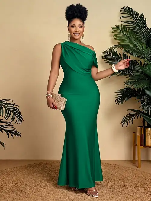 temu elegant dresses formal dress sold on United States Elegant Solid Color Women'S Sleeveless