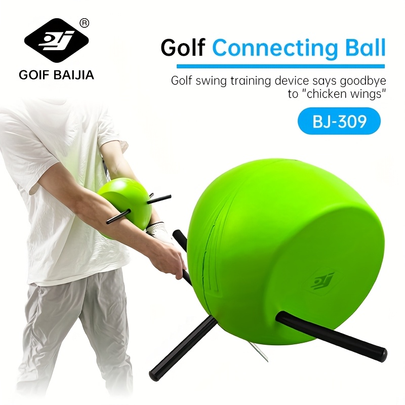 1   golf swing trainer green pu material non electric   beginners all skill levels     hooks enhances   power beginner golf training   swing trainer stable training device 0