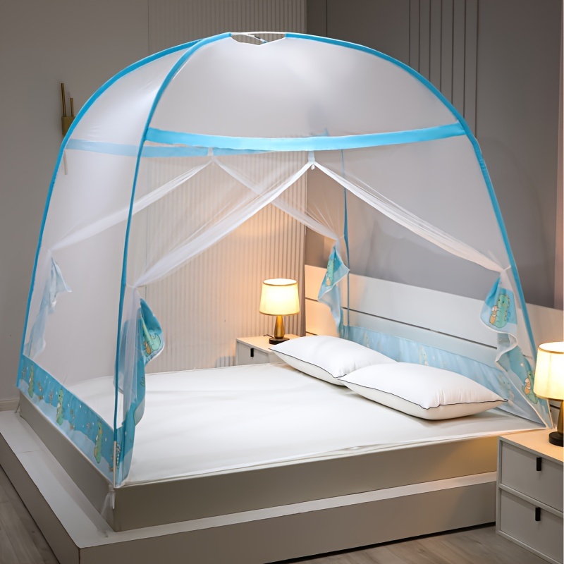     up mosquito   full coverage   quick setup cartoon design for summer bedroom   details 13