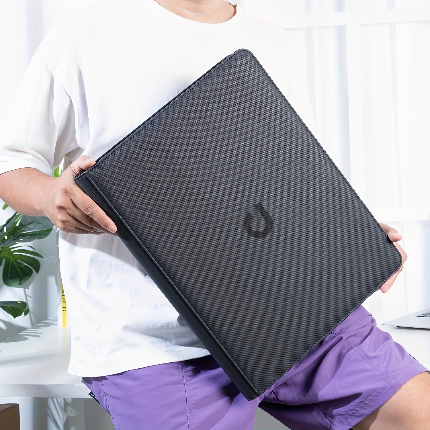 고품질 리지드 카드 로더 바인더, 288개 리지드 카드 로더 수납 - 9포켓 리지드 카드 로더 바인더, 7.62cm X 10.16cm 리지드 카