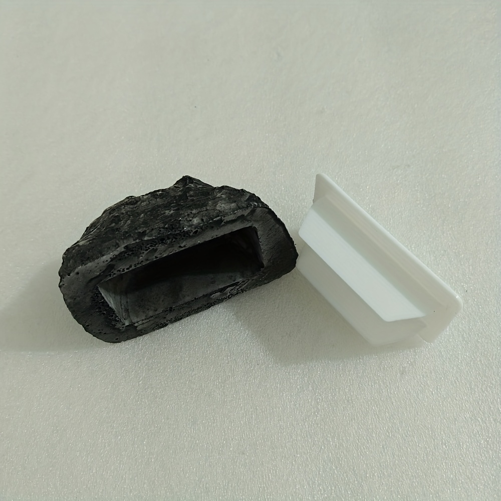 1pc Hidden Doorstep Key Box Outdoor Courtyard Hidden Doorstep Simulated Small Box Outdoor Garden Key Storage Box Outdoor Courtyard Hidden Doorstep Key Box Simulation Small Stone Decoration