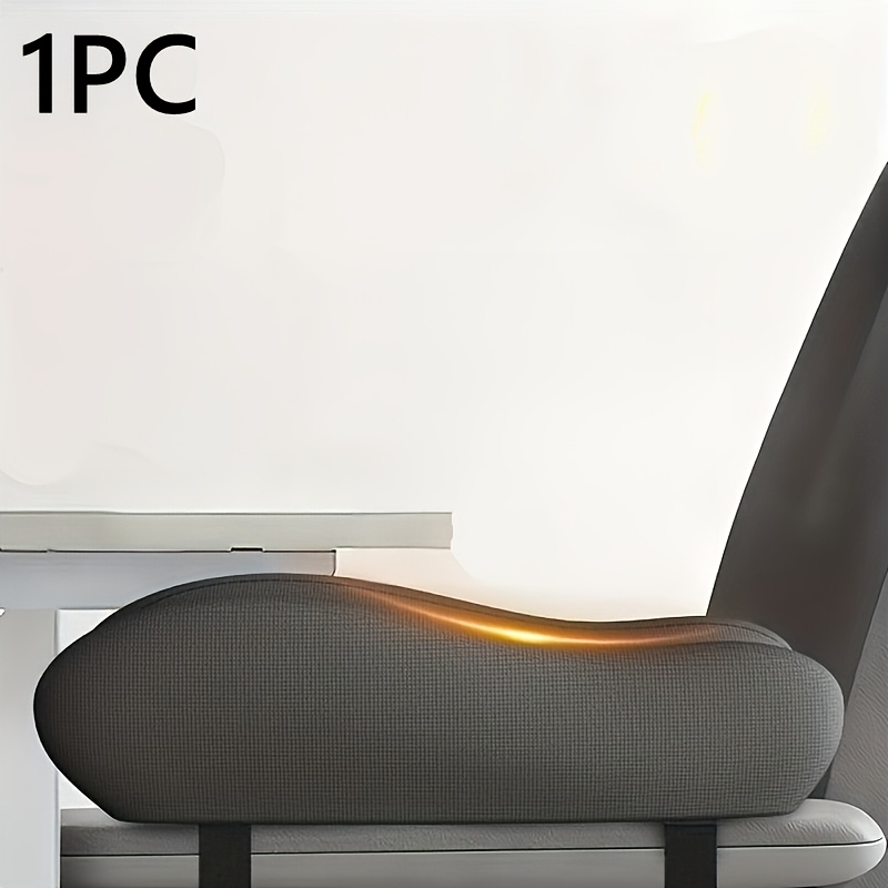 TEMU Cuscino per bracciolo di sedia in memory foam a rimbalzo , 1 pz/2 pz, cuscinetto per bracciolo di sedia da ufficio con aumento di altezza per