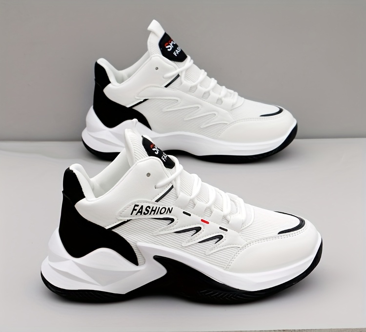 Sepatu Trendy Dad Sneakers 2025 Spring And Summer White High