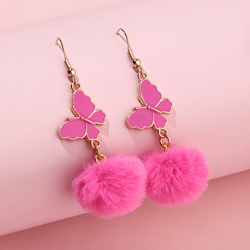 Women's Red Earrings 1 Pair