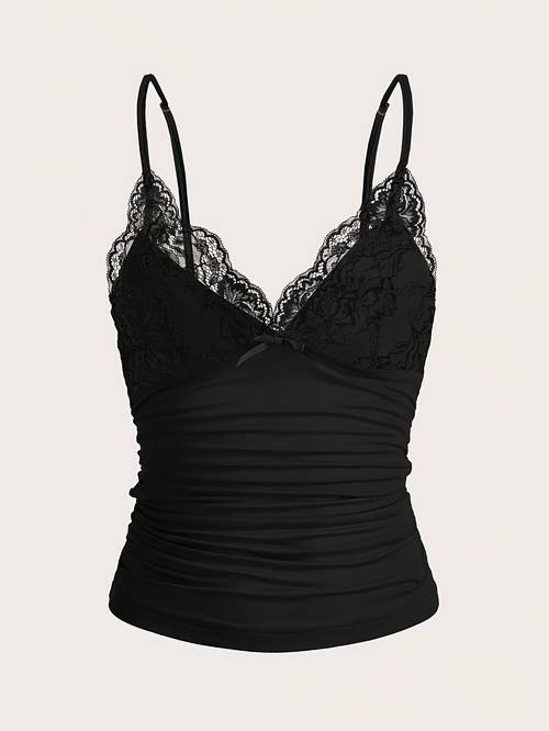 solid color lace y2k strapless top