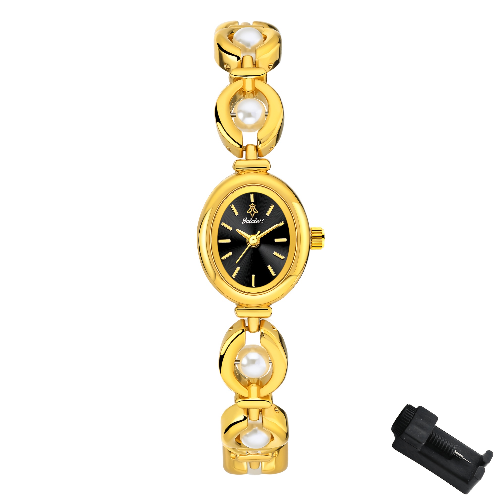 Women's Elegant Luxury Golden Quartz Watch
