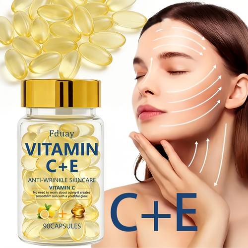 osiągnij natychmiastowy efekt liftingujący i ujędrniający dzięki tej z witaminą c+e, która natychmiastowo ujędrnia . w retinol i witaminę e, liftinguje opadające linie i modeluje kontury y