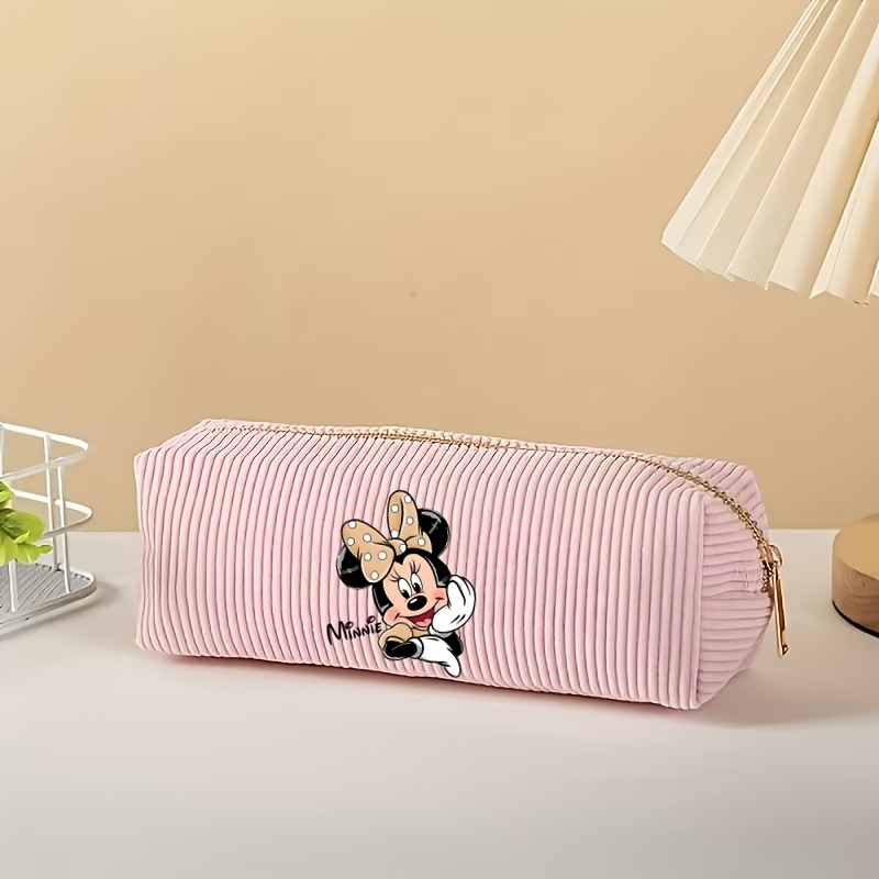 1pc Mouse Stationery Pencil Case, Pencil Pouch, Cute Pencil Box, Zippered Pencil Bag, Birthday Gift, Teacher's Day, Fashionable, For Men, Women, B-bd04