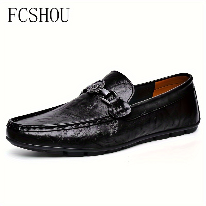 Men’s brand new loafers loafer shoes dress shoes EU size 42 stylish fancy Wholesale Designer Shoes Men: Stylish Leather Driving  main image 2