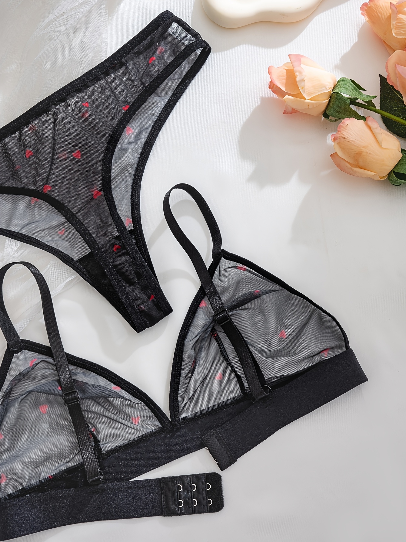 conjunto ropa interior mujer sexy transparente Temu Spain