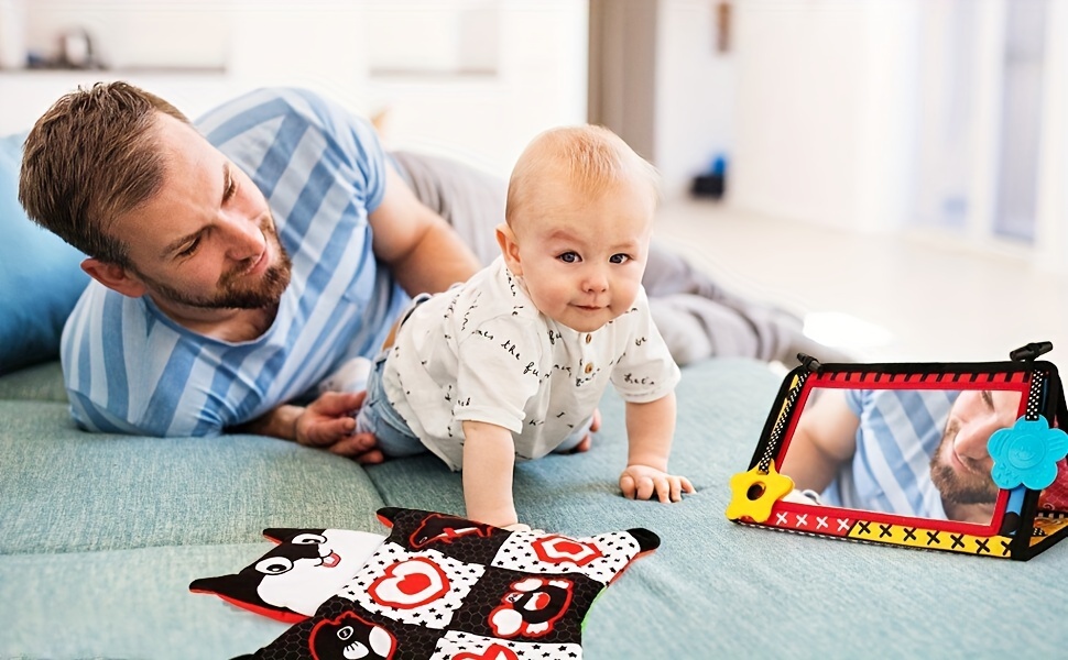 juguetes barriga/mirrors bebés juguetes escritorio Temu