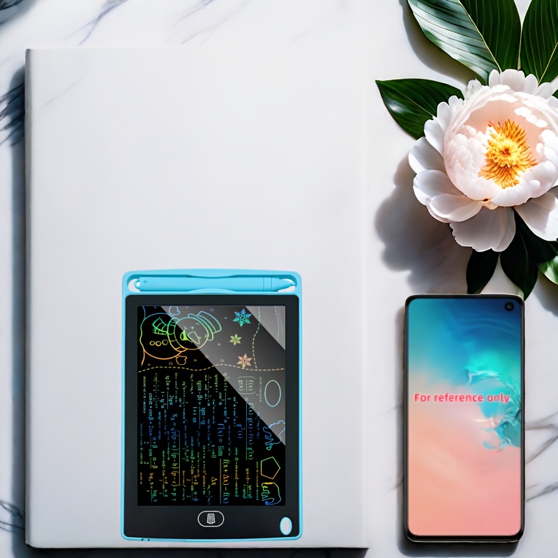 La tableta de escritura LCD está disponible en tamaños de 6.5, 8.5, 12 y 40.64 cm, atendiendo a diversas necesidades. Permite borrar fácilmente con un clic los garabatos, lo que permite la creatividad en el dibujo, cálculos, notas y borradores. - Imagen 23