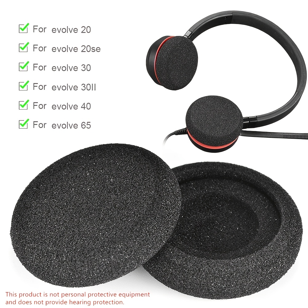 replacement ear cushions for   series headphones including models 20 20se 30 30ii 40 and 65 featuring high   sponge covers