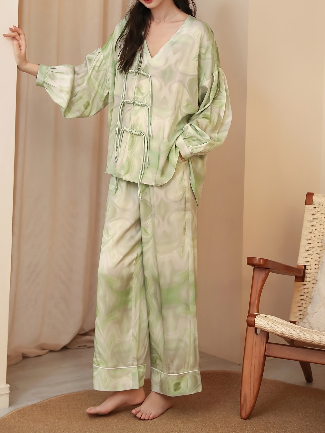 Lenceria Para Mujer Pijama Babydoll Ropa de Dormir Interior Bata De Seda  Pijamas