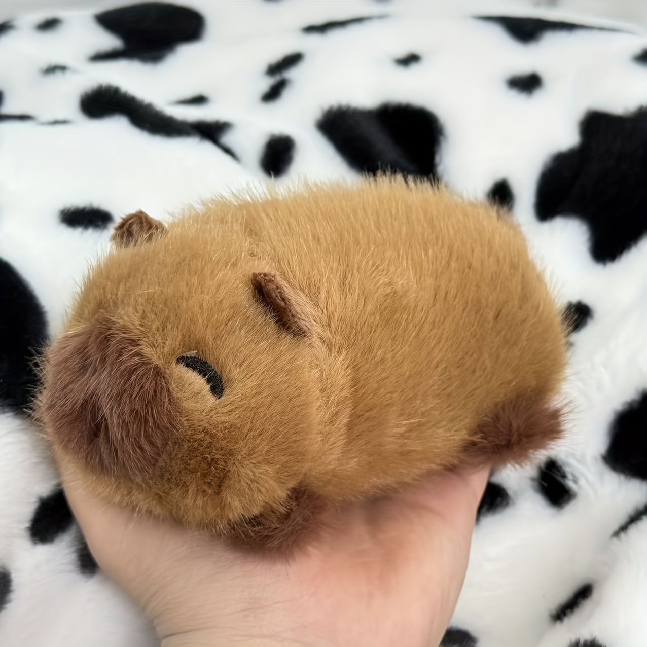 16cm/6.3inch Capybara Soft Toy, Adorable Brown Capybara Stuffed Animal, Extremely Soft And Fluffy Capybara Plush, Decor, Perfect Surprise Gifts For Kids, Boys, Girls, For Birthdays And Christmas