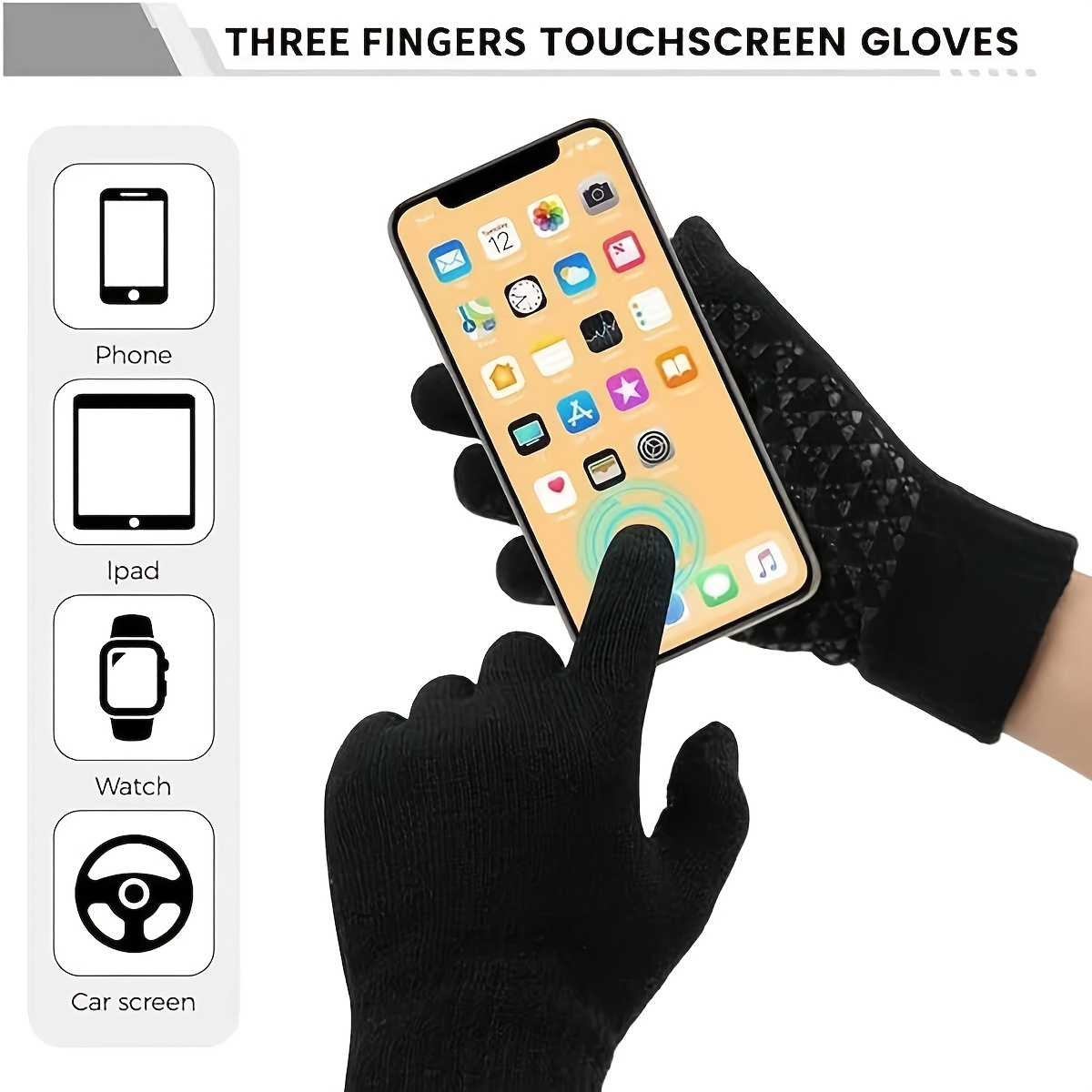 USB Electric Heating Gloves for Winter Warm-Up