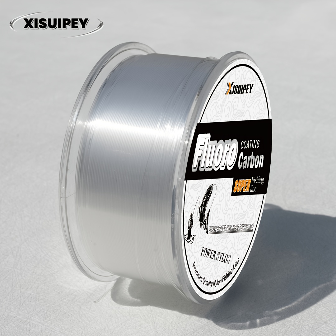 TEMU Ligne de pêche invisible en nylon transparent blanc, /218 , ligne de pêche durable, résistante à l' et à haute résistance, disponible avec des
