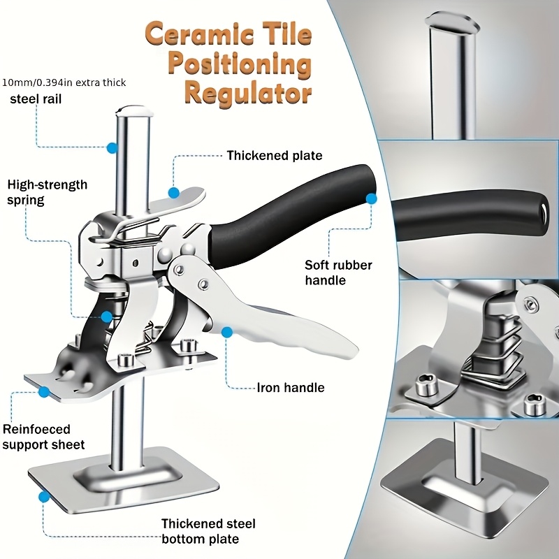 1pc less jack less plate lifter precision tile adjuster door board safety drywall lifter multifunctional manual tool home helper portable multifunctional jac details 3