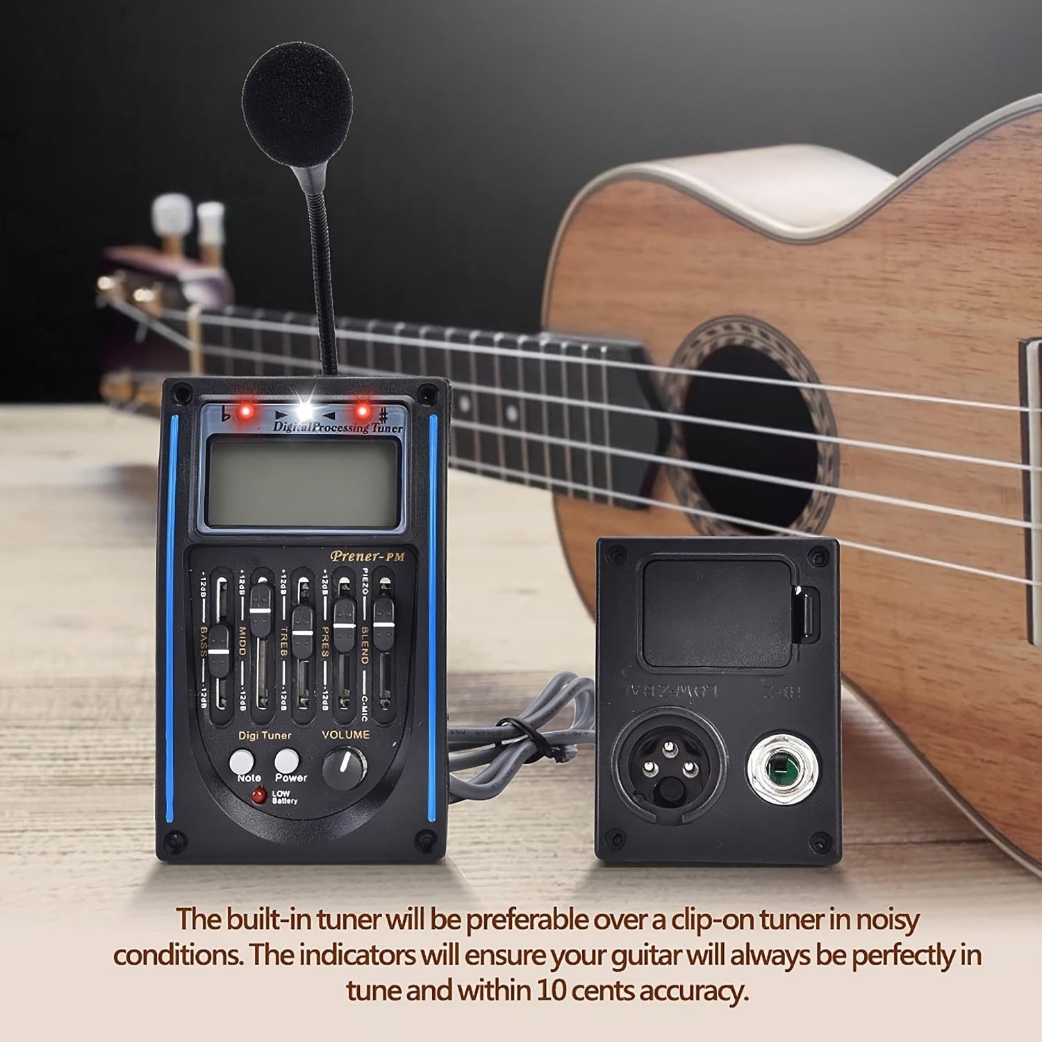 Acheter Ensemble émetteur-récepteur de guitare sans fil A8 UHF, portée  730mhz 50M pour guitares électriques, basse, violon