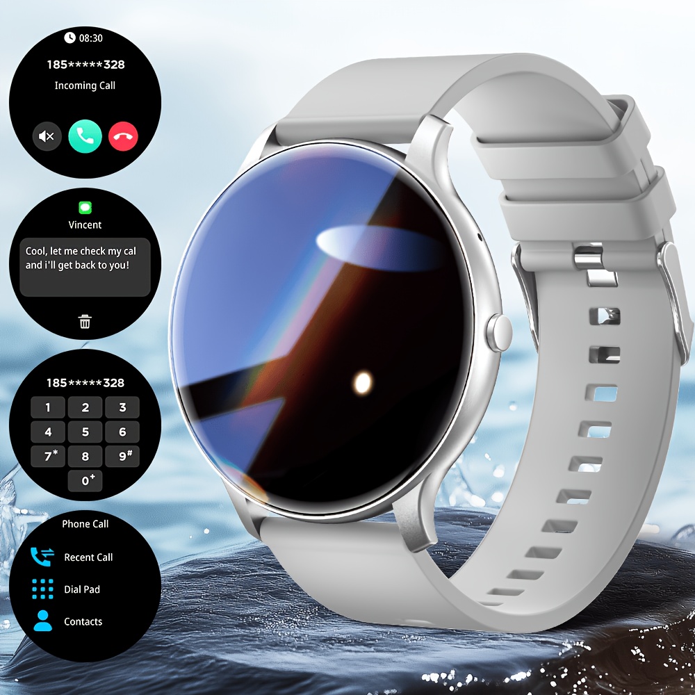 Gwenland 2025 Smart Watch-1.52" Display, Answer/dial/, Wireless Call, Monitor, Multi-sport , Message Push, Remote Photo, Music Control, Best Gifts For Boyfriend Or Girlfriend.