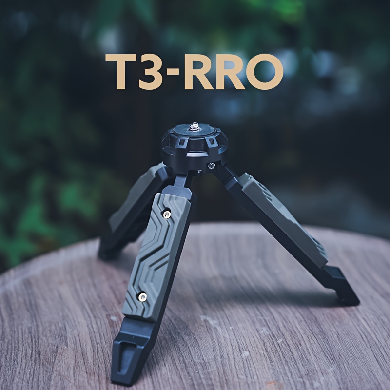 

Yinnuo T3-rro Tactical Tripod Stand, Abs & Metal, Portable Outdoor Camping Lantern Holder, Adjustable Height, Polished , For Mobile Live Streaming, Micro Single Camera , Camping Light Accessory