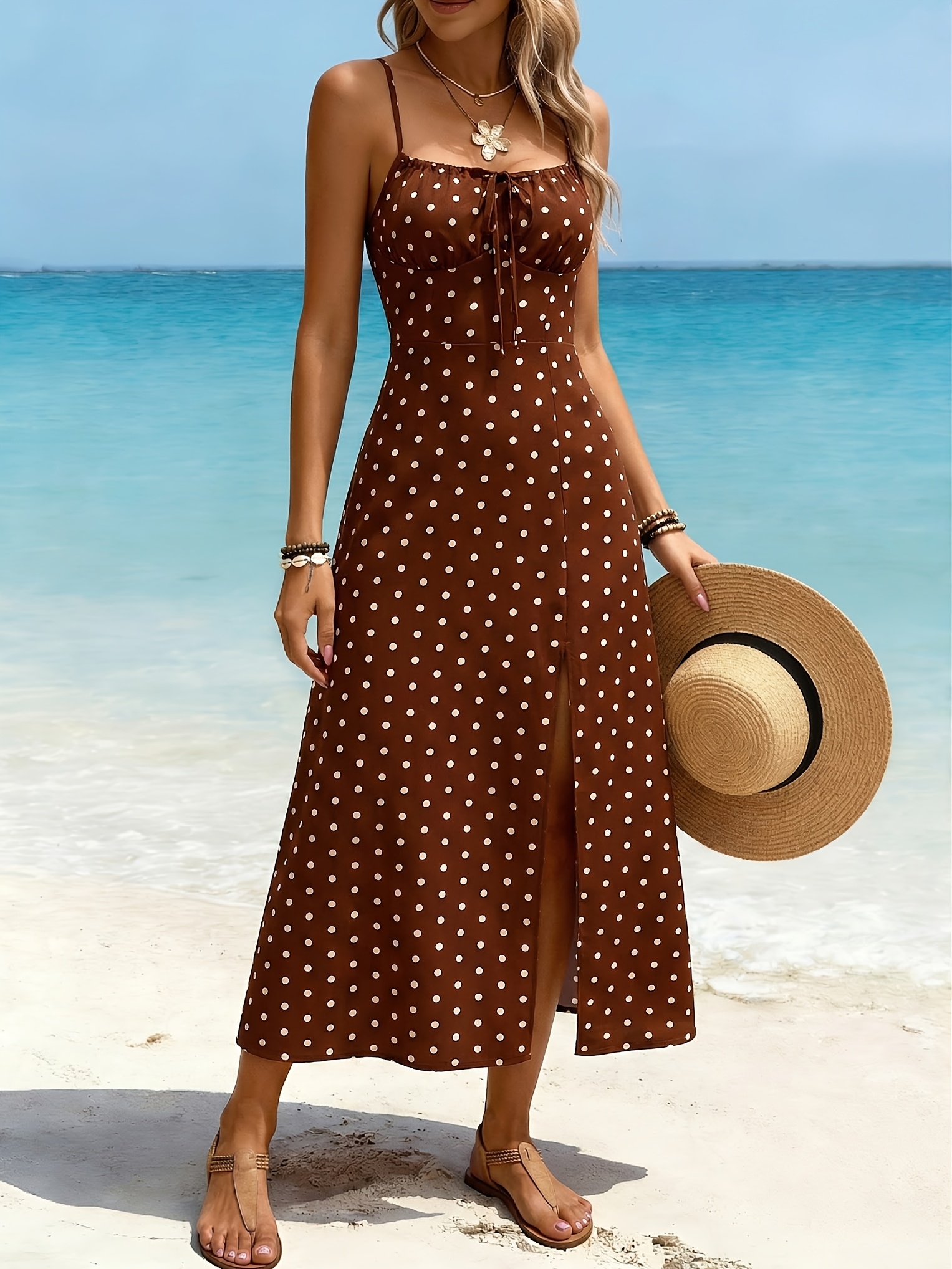 sachin and babi light blue dress drop waist dress sold on Temu United States
