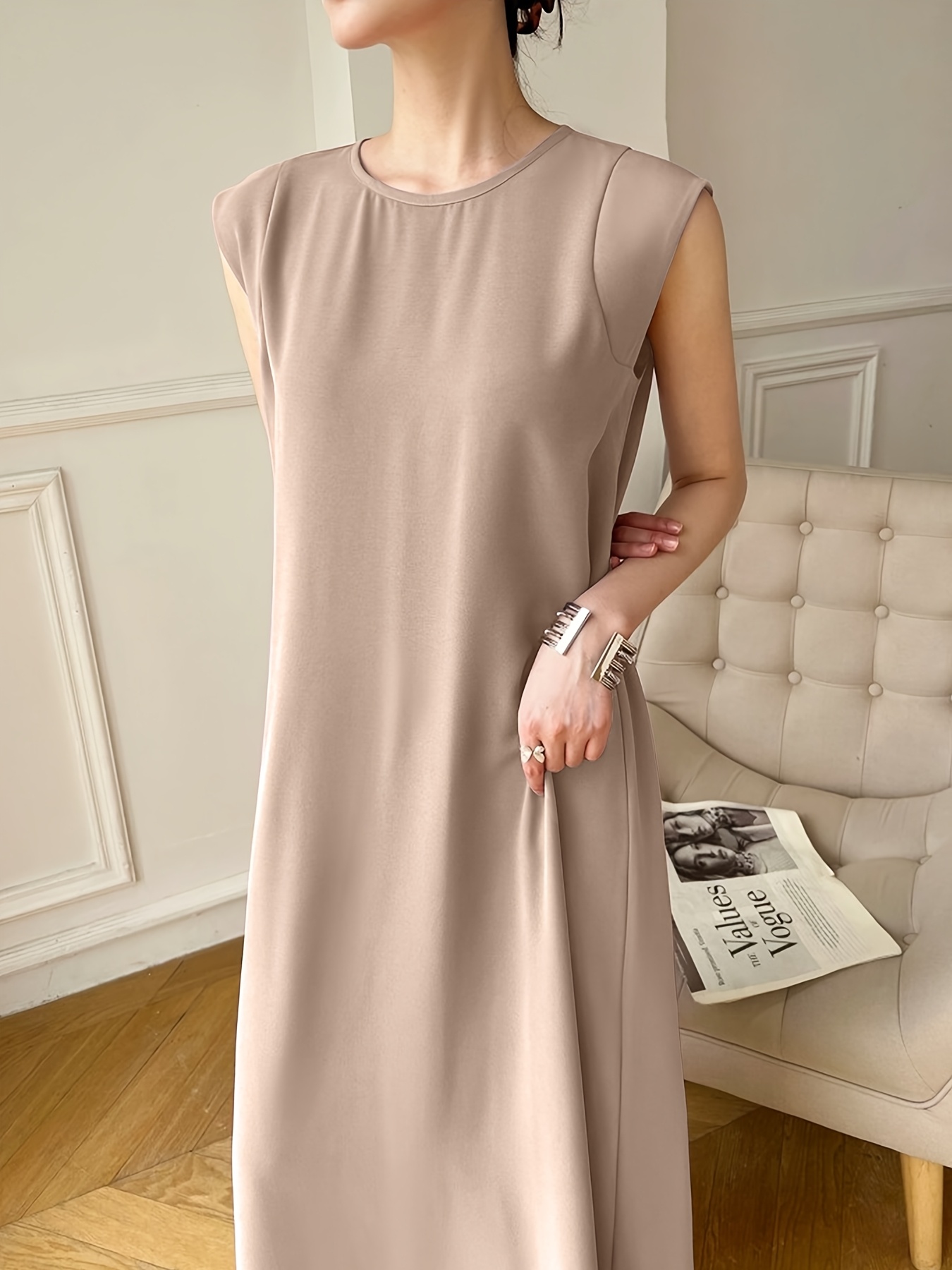 directional elegant comfortable womens vest dress robe
