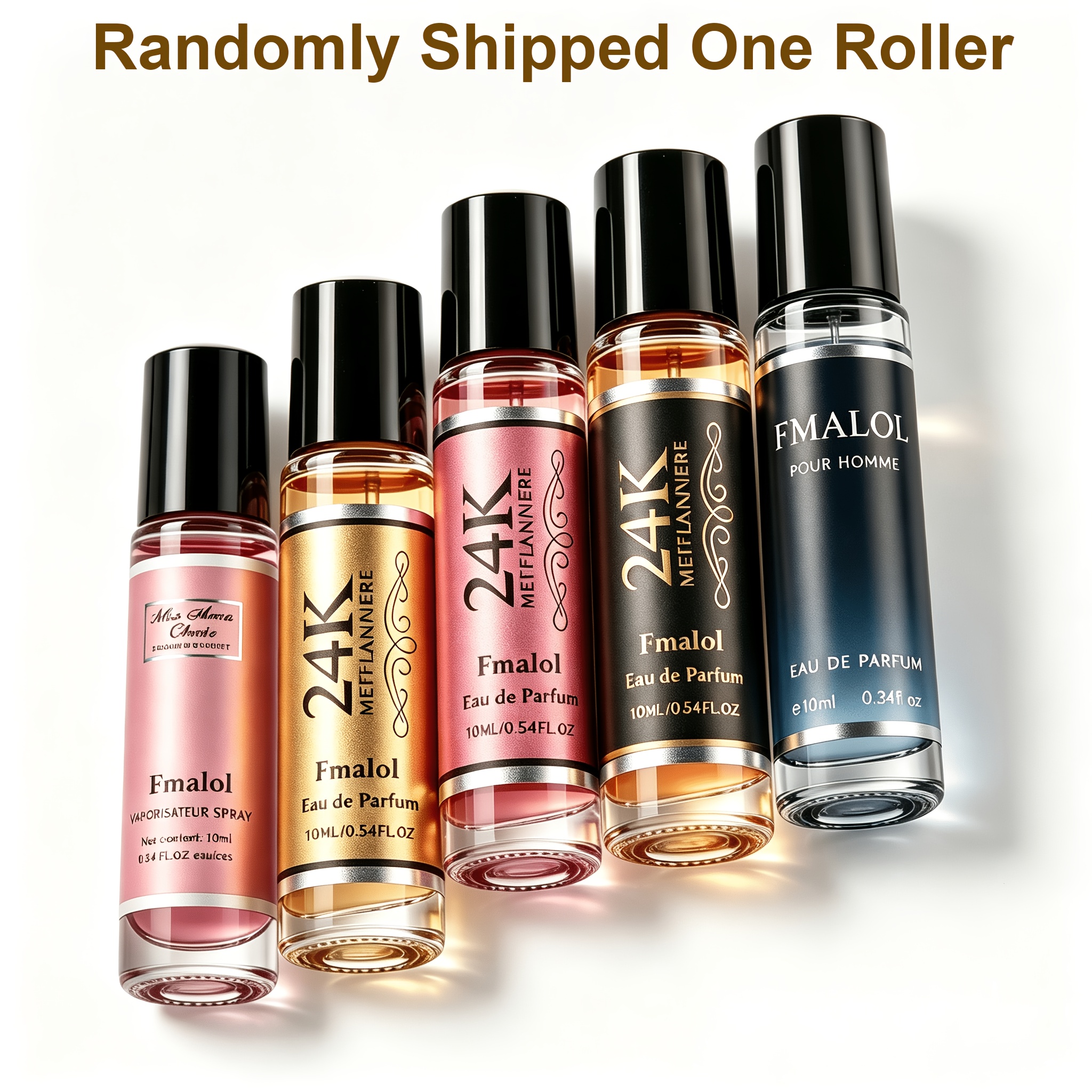 TEMU Rollerball Cologne Is A Budget-friendly Daily Go-to. Each 0.34oz Vial Lemon, Vanilla, Rose, And Amber. 1 Roller. Perfect For Yourself Or As A