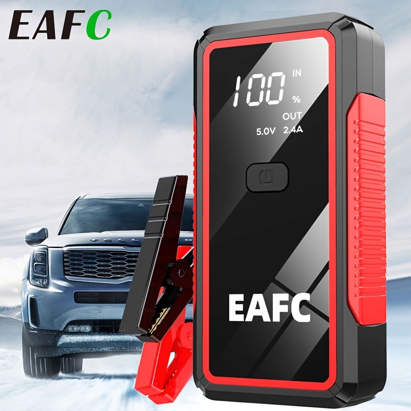 

Eafc 10000mah 12v Car Starting For Car Battery, Portable Charger Car For 6.0l Gas/4.0l Diesel