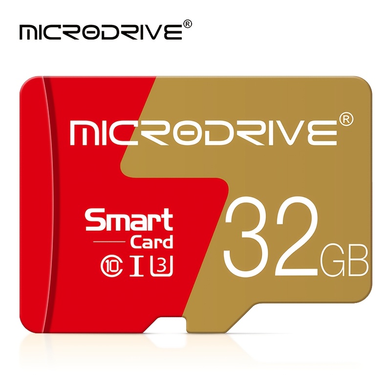 TEMU Tarjeta de memoria TF MICRODRIVE Lightning dorada y de velocidad, con velocidades rápidas de lectura y escritura, capacidades fiables de
