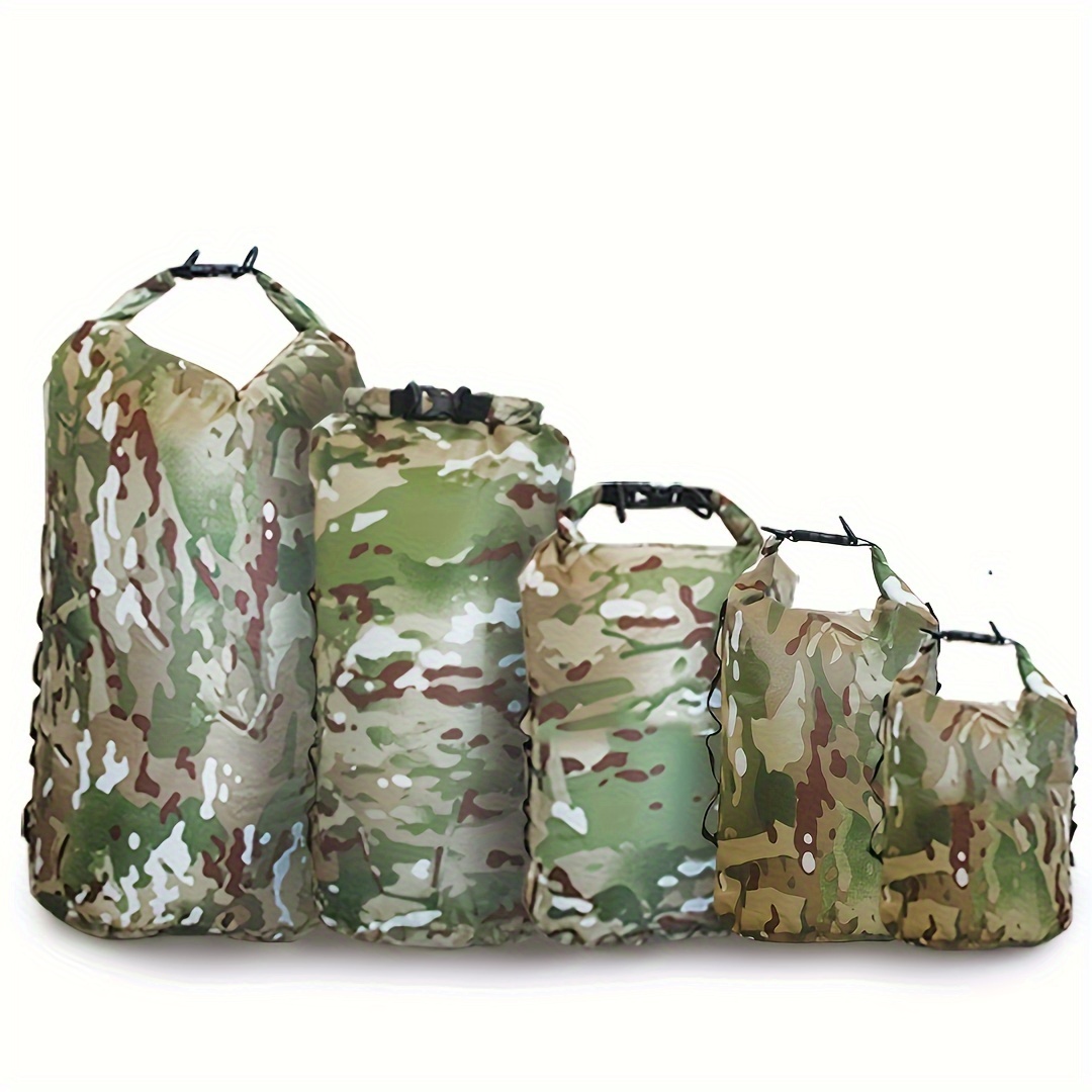 waterproof camouflage dry bag roll top compression sack Temu