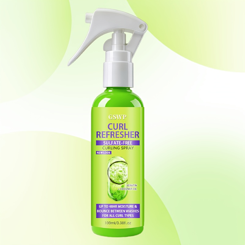 Image of Gswp Spray, Up To Of Moisture And Bounce. Suitable For All Types Of Curly Hair And Styling. Makes A Great Gift. 100ml