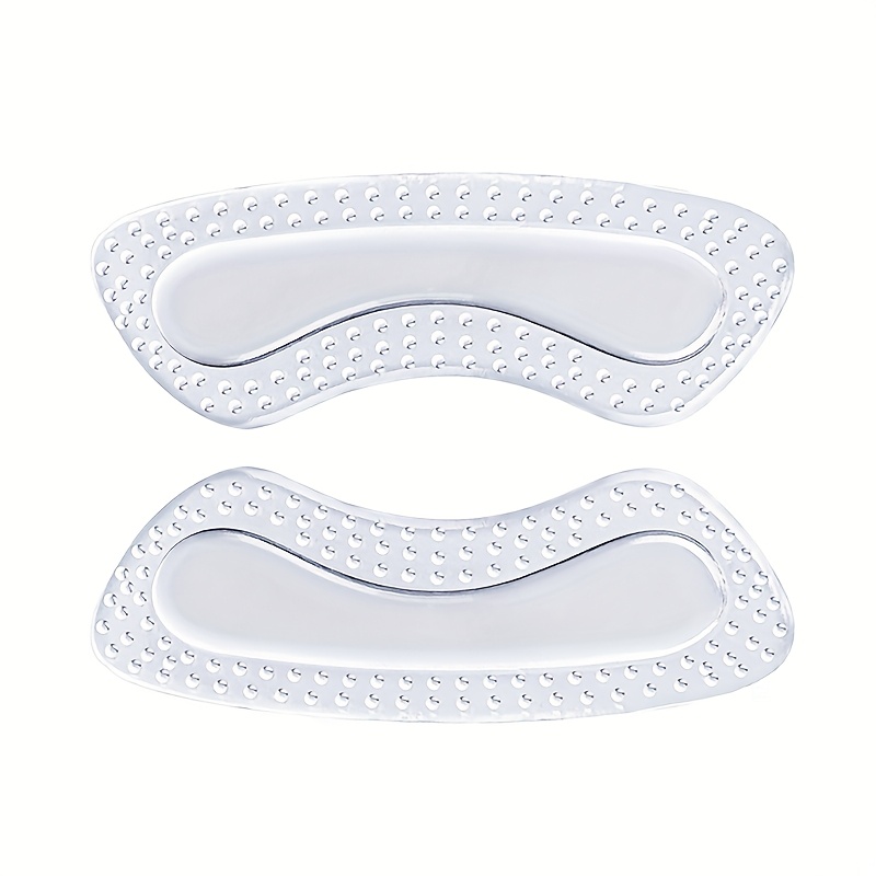 TEMU Almohadillas autoadhesivas para talones de mujer, diseñadas para agarrarse y proteger la parte posterior de tacones altos, duraderas y