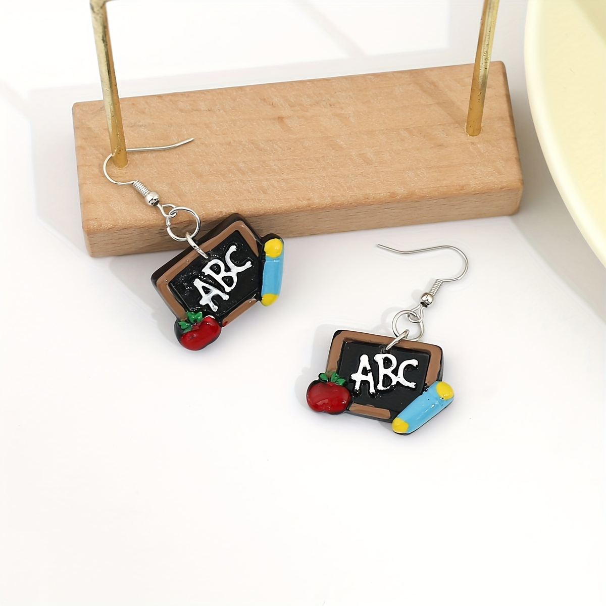 Cute Blackboard Design Drop Earrings