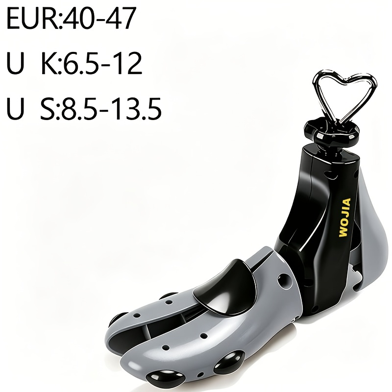 TEMU Forma para zapatos unisex ajustable, ensanchador de calzado extensible de y anchura, pies apretados , herramienta universal para estirar