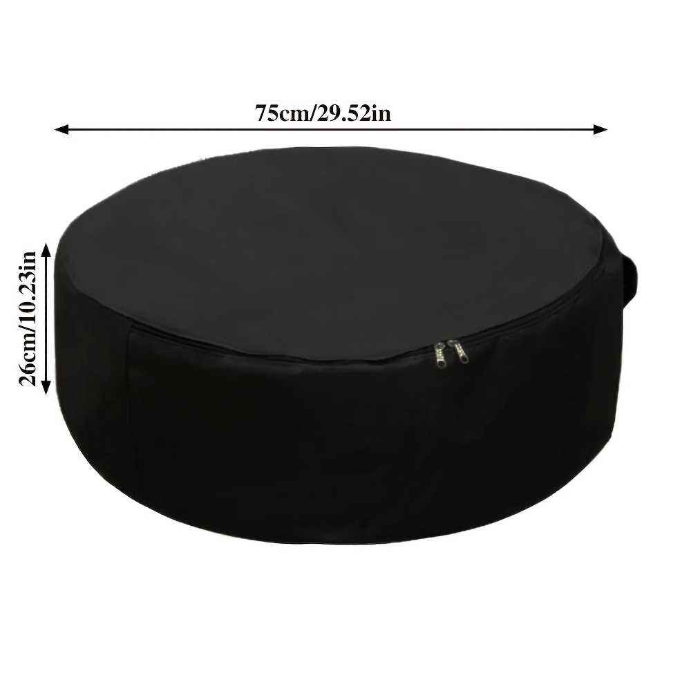 Image of Rv/car/truck Spare Tire Cover/wheel Bag/storage Bag, Suitable For Any Wheel , Seasonal Spare Tire Storage Bag | Spare Tire Cover | Portable Wheel Bag | Winter Spare Tire Cover