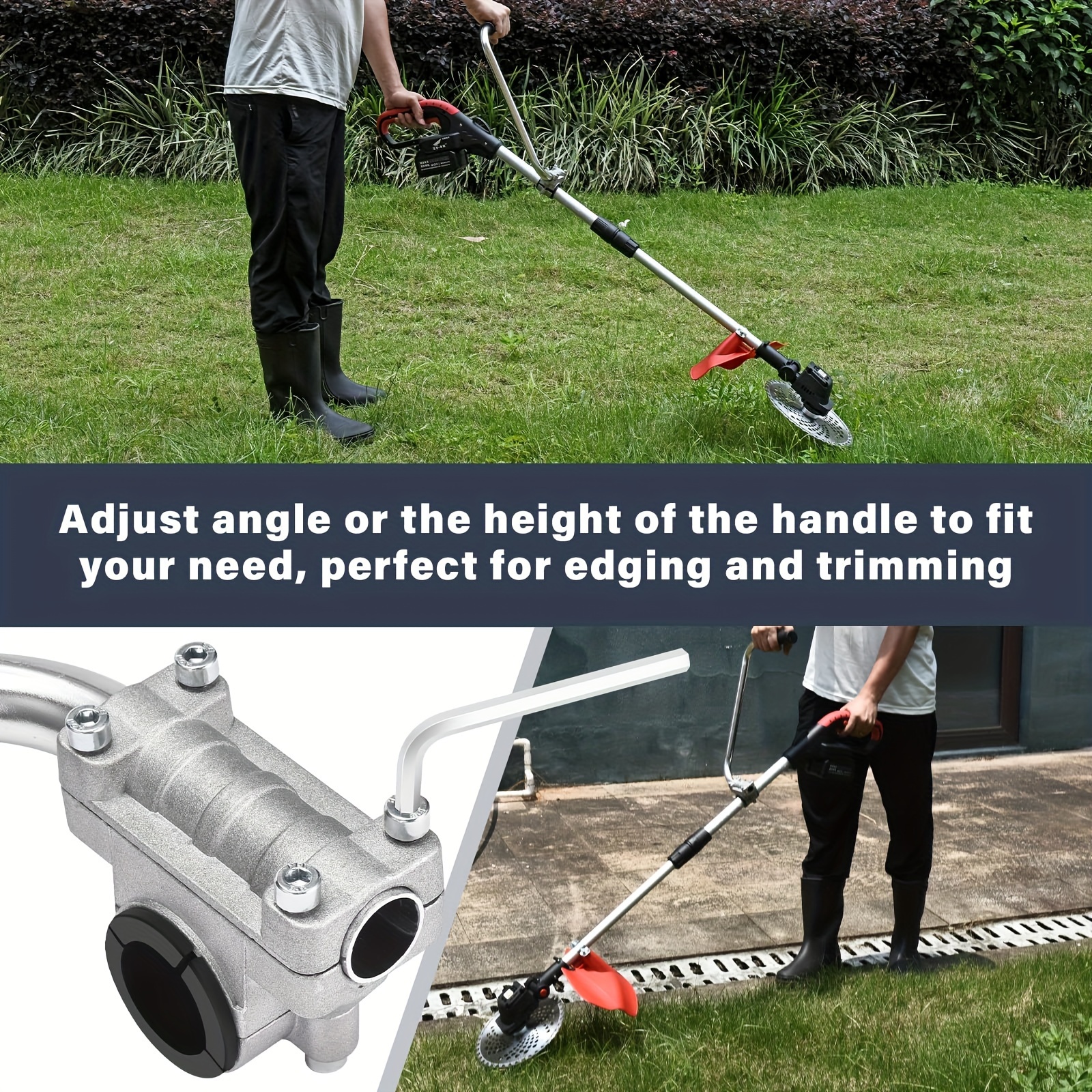 Ergonomic Trimmer Grip Comfort Handle Durable Lawn Mower - Temu Australia