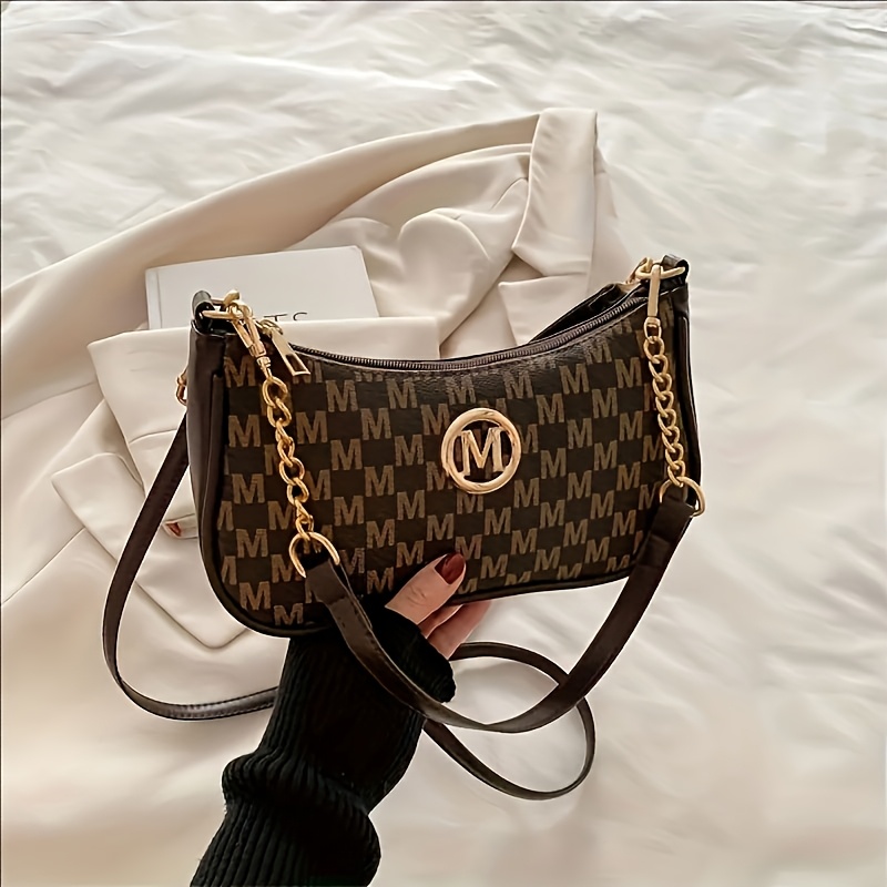Retro Style Crossbody Bag, Adjustable Shoulder Strap Bag With Zipper Closure And Nylon Lining, Foldable Design, Women' Zipper Bag | Exquisite Accessory | Functional , Wallet Strap
