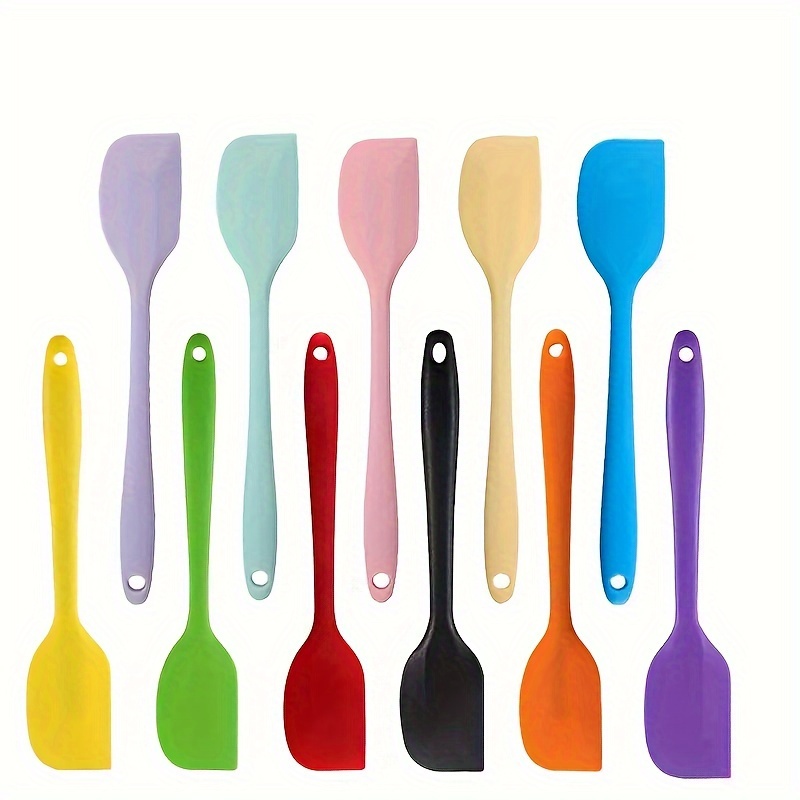 Ensemble De Grattoirs, Grattoirs à PâTe En Plastique Lot De 6, Coupe De  PâTe, Spatule à PâTisserie, Facile à Nettoyer, Grattoir Polyvalent Pour