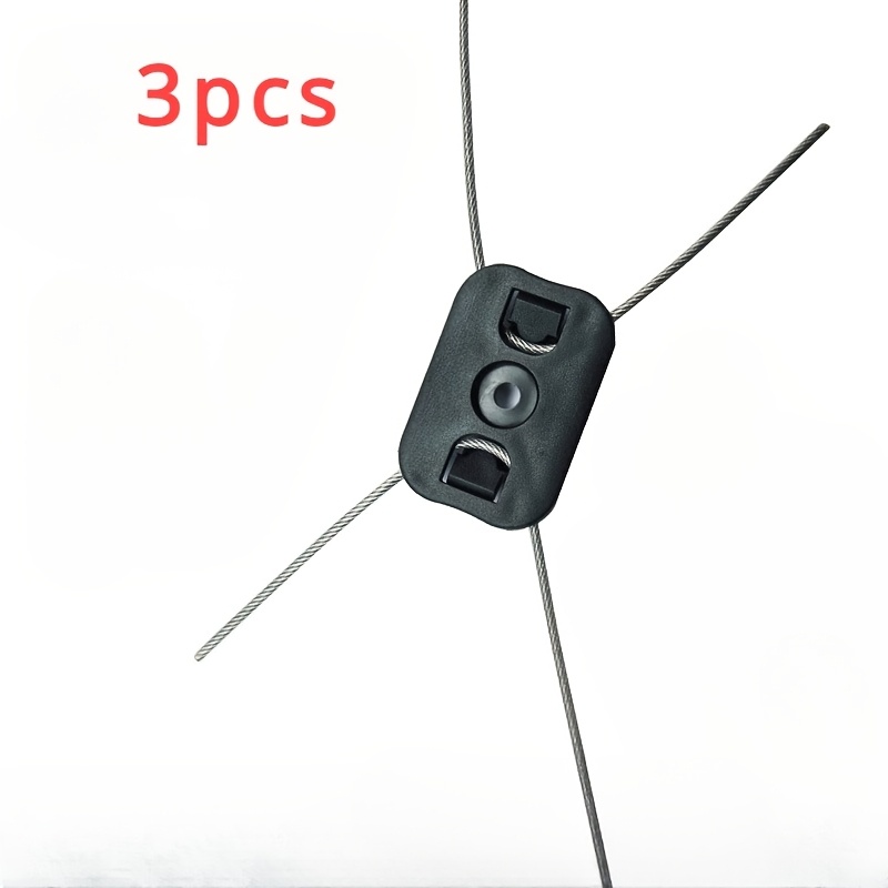 E-shop 3er-Set Schnittkopf für Elektro-Rasentrimmer, Ersatzkopf für Drahtschnittkopf für Kabellose Rasentrimmer