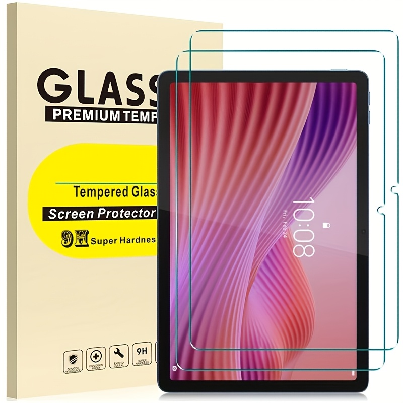 E-shop 10,1-Zoll 2025 Displayschutzfolie aus gehärtetem Glas | Kratzfest, hohe , randloses Abdeckung, 9H Härtegrad, glänzende Oberfläche, Geräteschutz