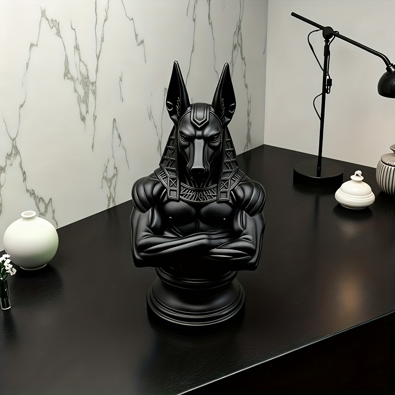 TEMU 1pc God Statue - 3d Printed Decoration, Handcrafted Desktop Ornament, Art Display For Living Room/entryway/tv Stand