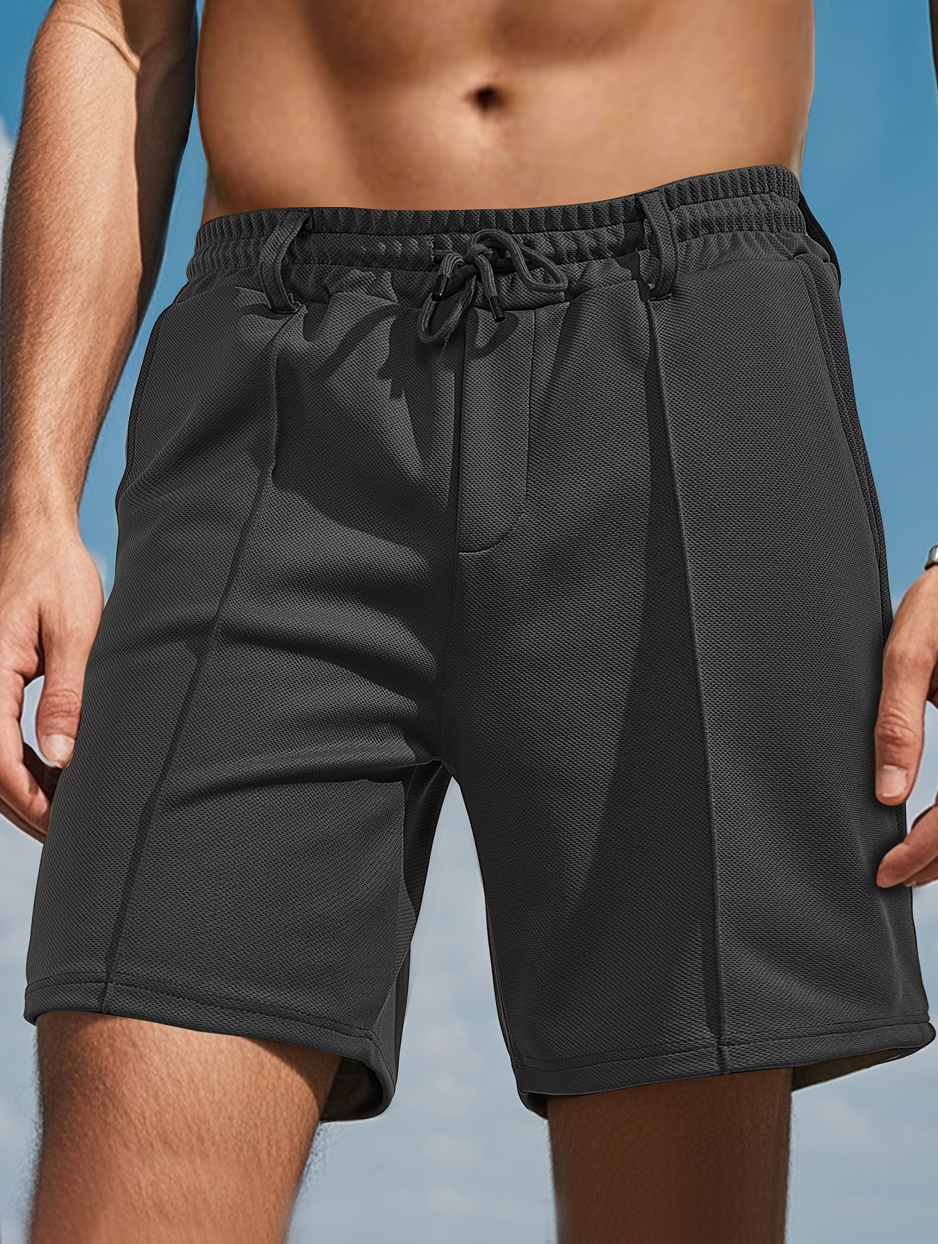 Pantaloncini Sportivi Uomo 8 Pollici - Tessuto Tecnico Asciugatura Rapida - Foto 8