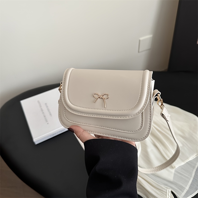 TEMU Sac à main carré tendance, design niche, loisirs 2025, nouveau sac à bandoulière texturé facile à