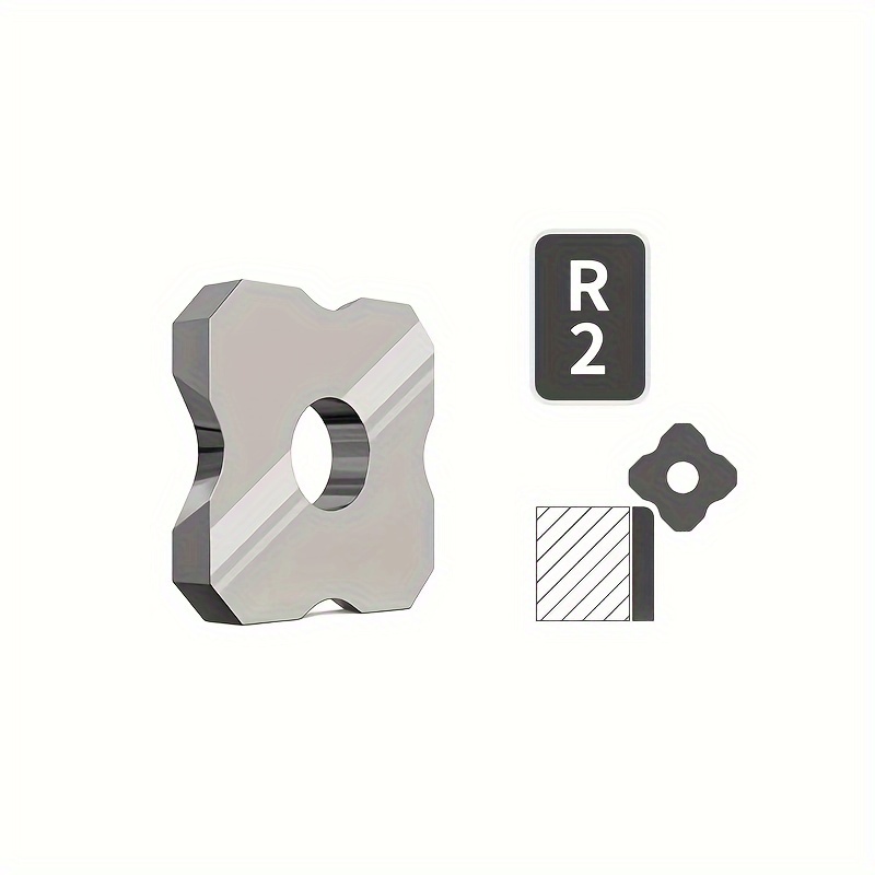 TEMU Chamfer Blade R1r1.5r2r2.5 Manual Arc Edge Trimmer Chamfer Tool (built-in R1 Chamfer Blade) - Heavy-duty Guide Tool, No Electricity Required For