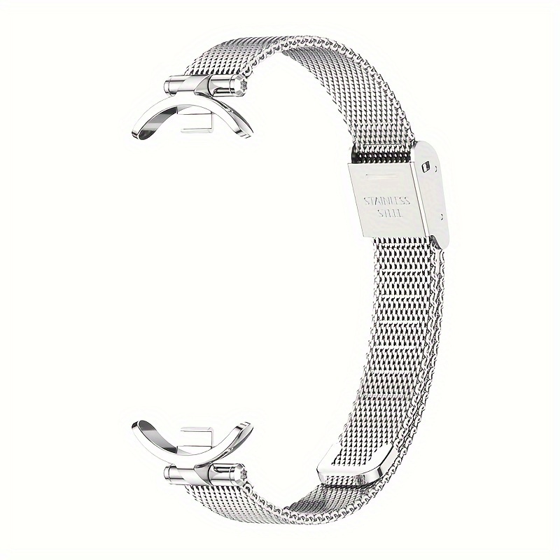 Image of For Mijobs Metal Bracelet For 11 10 6 5 For Milanese Wristband For Xiaomi For Mi Smart Band 8 Version Stainless Steel Women Strap For 7 Nfc Version