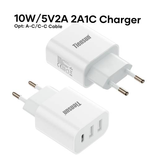 voltage smart-ladestation mit 3-port usb-gerätelader, stecker-kompatibilität für smartphones, tablets, smart-geräte – schnellladeadapter für büro, typ-stecker (220-240) – netzteil