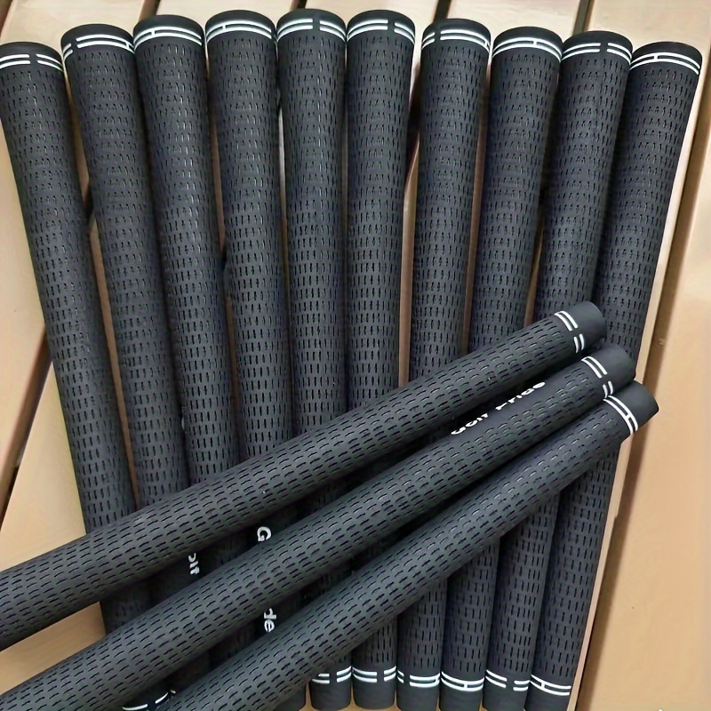 

13pcs Tour Grips, Soft Rubber, Durable, Non-slip, High Traction Surface, Comfortable Handle Wraps For Clubs