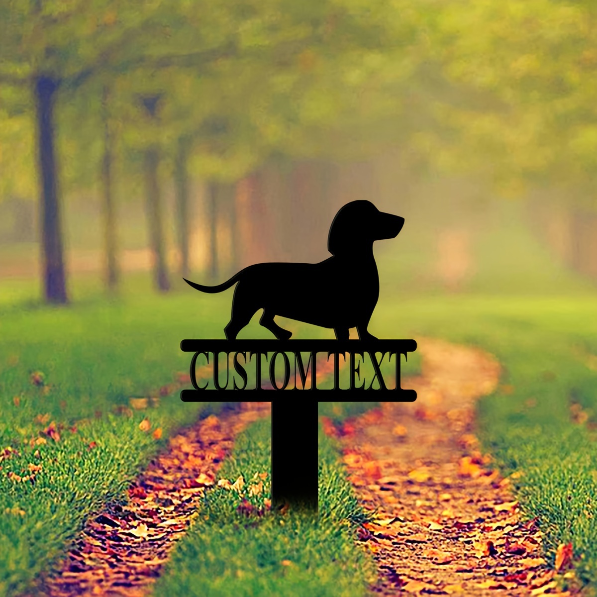 

1pc Custom Sign Stake, Dachshund Yard Stake With Custom Name, Dachshund Sign, Custom Metal Stake, Dachshund, Dachshund Name Stake, Dog Lovers, Dog Sign, Garden Decor