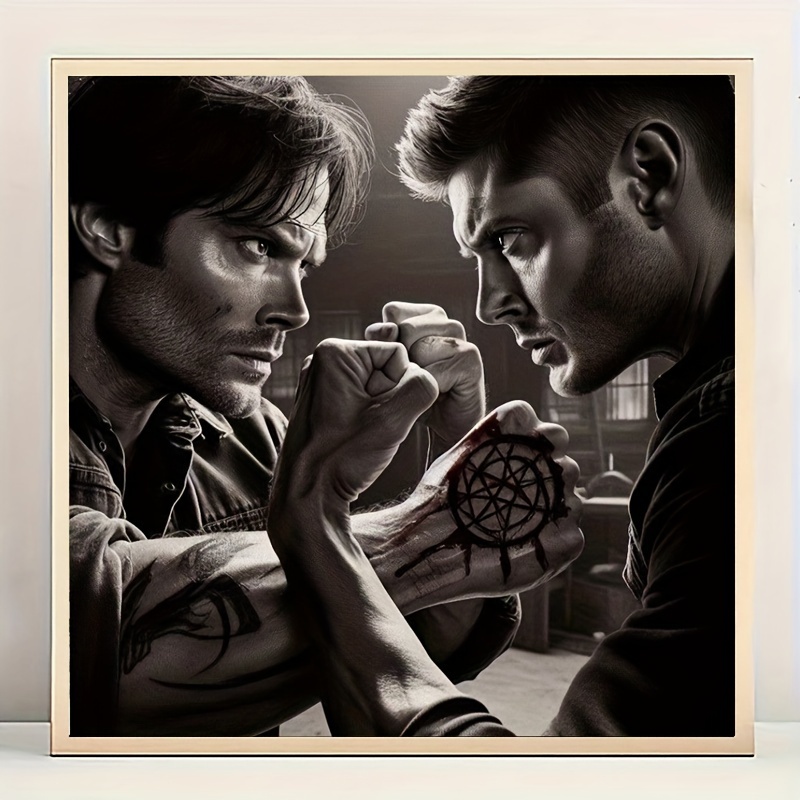 

- Kit - Sam & , Round Diamond Art Diy Set For And